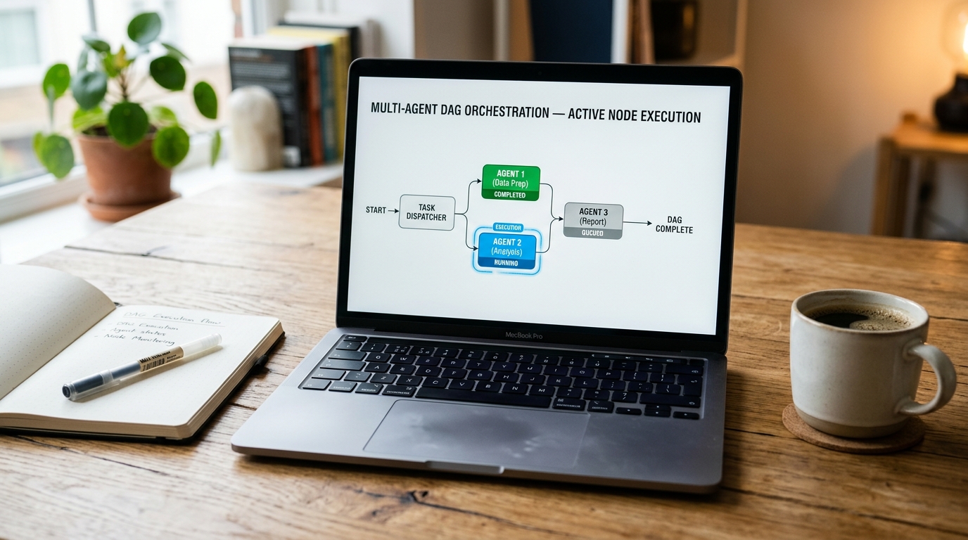 OrgBus event log and per-role PolicyEngine diagram